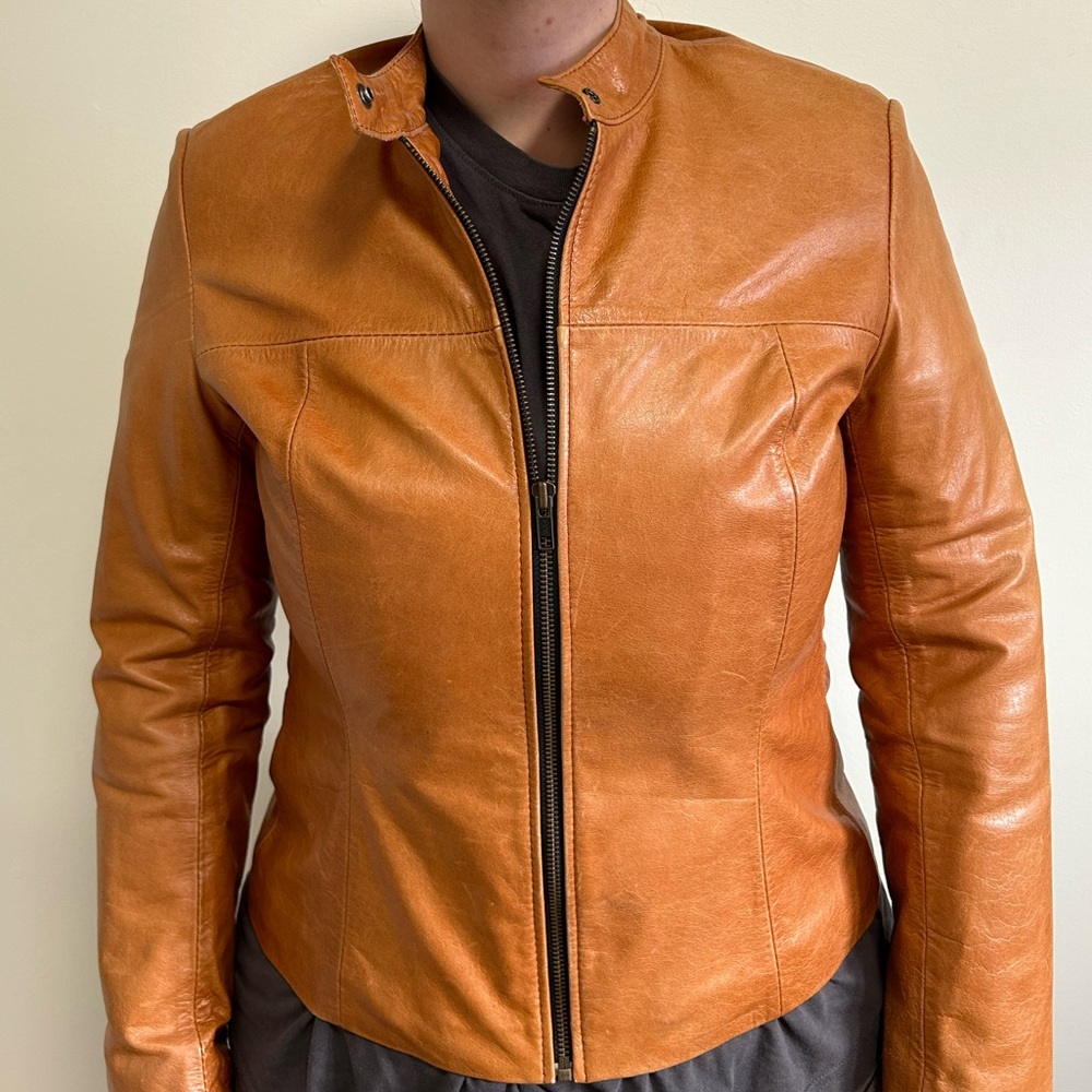 Real leather jacket - Picture 4 of 6